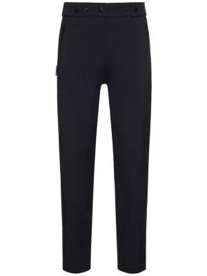 Nylonowe spodnie Moncler Grenoble czarne