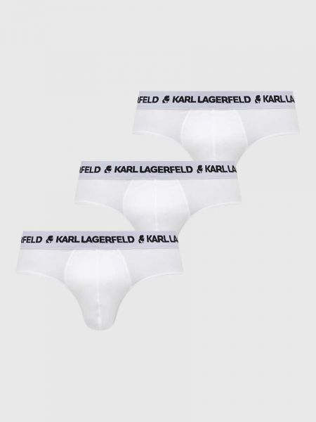 Slipy Karl Lagerfeld białe