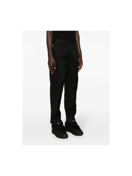Pantalones de algodón Lanvin negro