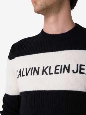 Melegítő felső Calvin Klein fekete