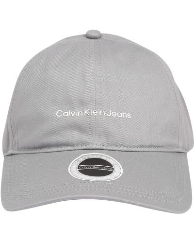 Șapcă Calvin Klein Jeans gri
