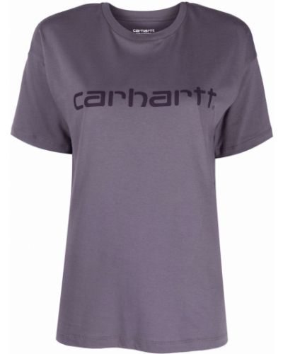Camiseta con estampado Carhartt Wip violeta