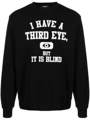 Sweatshirt aus baumwoll mit print Undercover schwarz