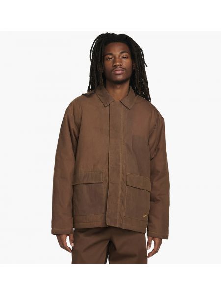 Куртка в діловому стилі Nike коричнева