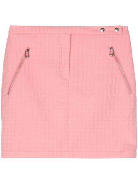 Jupe courte à pois en jacquard Ports 1961 rose