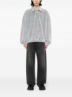 Polo marškinėliai Alexander Wang pilka