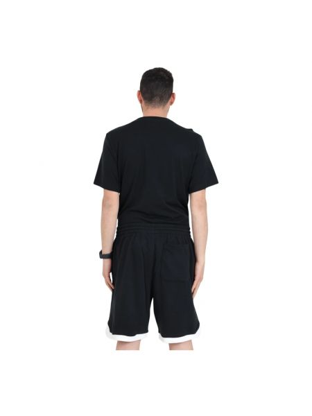 Pantalones cortos retro deportivos Converse negro