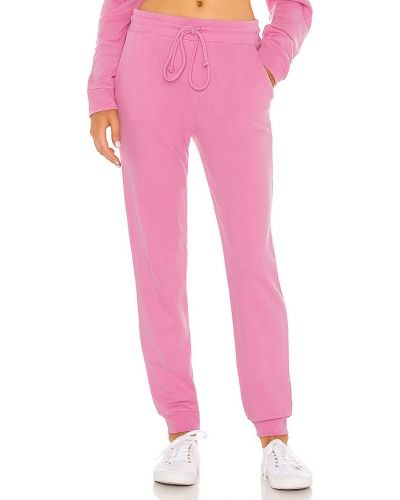 Růžové běžecké kalhoty Lanston