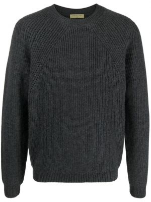 Вълнен пуловер Corneliani сиво