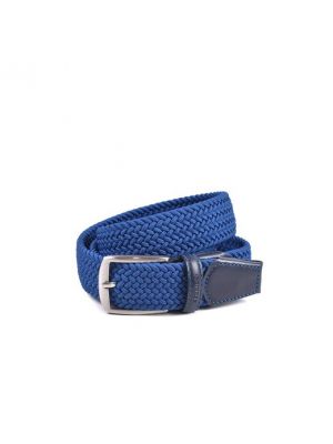 Cinturón con trenzado Miguel Bellido azul