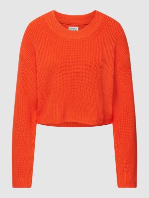 Dzianinowy sweter Emily Van Den Bergh pomarańczowy
