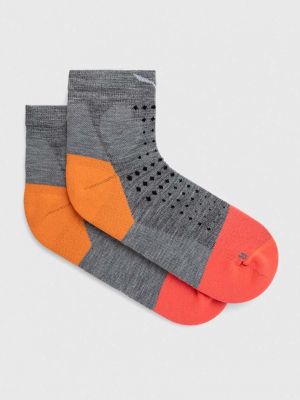 Чорапи от мерино вълна Salewa сиво