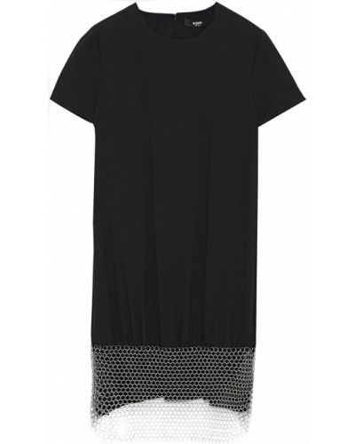 Плаття міні з крепу Versus Versace, чорне