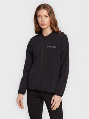 Calvin Klein Performance Bunda pro přechodné období 00GWF2O509 Černá Slim Fit Calvin Klein Performance Bunda pro přechodné období 00GWF2O509 Černá Slim Fit