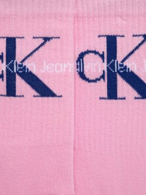 Носки Calvin Klein Jeans розовые