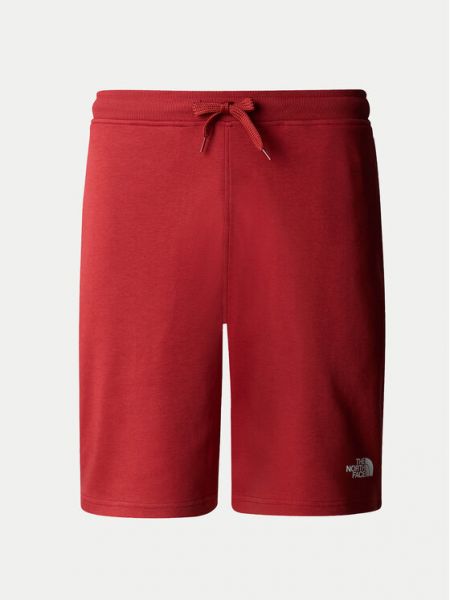Priliehavé športové šortky The North Face červená