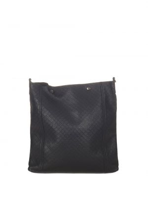 Bottega Veneta Pre-Owned Intrecciomirage leather crossbody bag - Noir Bottega Veneta Pre-owned