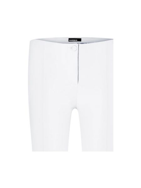 Pantalones slim fit Cambio blanco