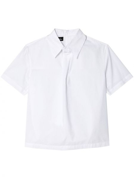 Βαμβακερό πουκάμισο Olly Shinder λευκό
