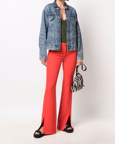 Bootcut jeans ausgestellt Versace Jeans Couture rot