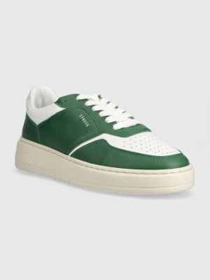 Sneakersy skórzane Copenhagen zielone