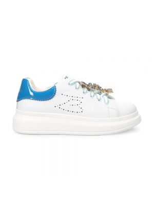 Sneakersy wsuwane Tosca Blu białe