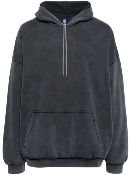 Pamučna hoodie s kapuljačom Yeezy siva