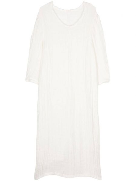 Ľanové šaty By Malene Birger biela