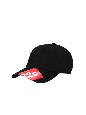 Czarna czapka z daszkiem 032c