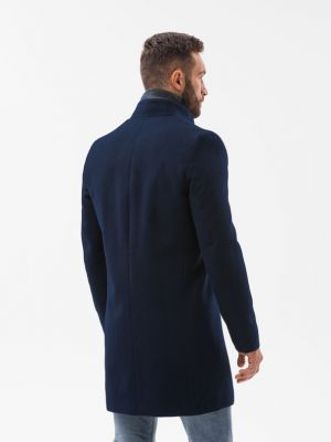 Palton Ombre Clothing albastru
