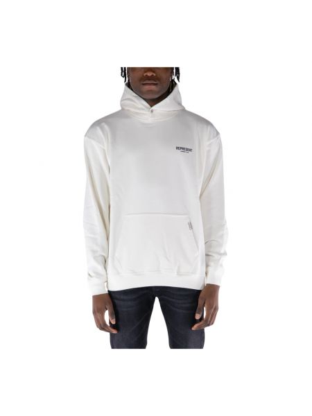 Casual hoodie Represent weiß