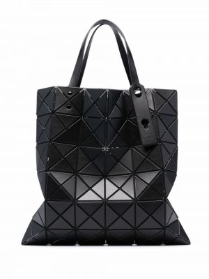 Shopper à motif géométrique Bao Bao Issey Miyake noir