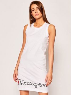Φόρεμα Champion λευκό