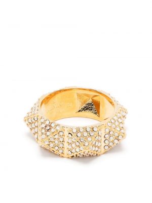 Křišťálový prsten Valentino Garavani zlatý