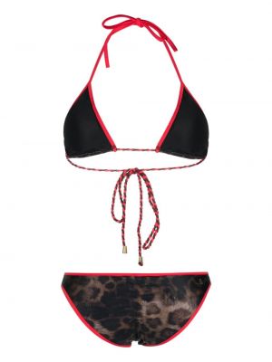 Bikini mit print mit leopardenmuster Cia Marítima