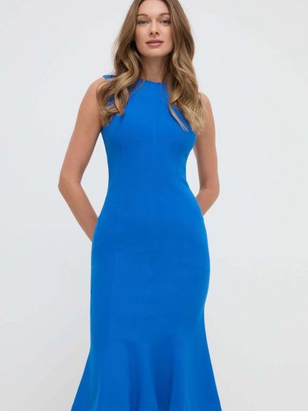 Sukienka mini dopasowana Marciano Guess niebieska