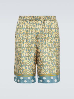 Siidist lühikesed püksid Versace