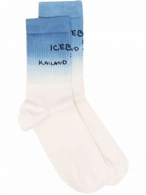 Socken mit farbverlauf Iceberg