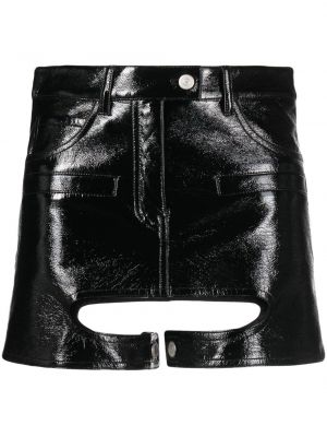 Mini sukně Courrèges černé