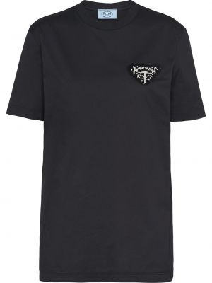 Тениска Prada черно