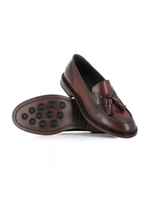 Loafers de cuero Pantanetti marrón