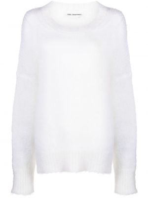 Pletený sveter Des Phemmes biela