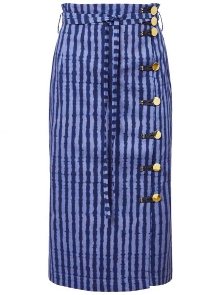 Midi sukně Altuzarra modré