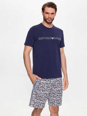 Pyjama Emporio Armani Underwear bleu