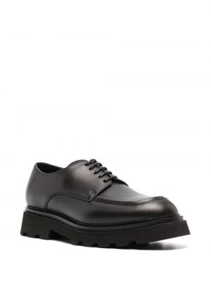 Nėriniuotos iš natūralios odos oksfordo batai su raišteliais Doucal's juoda