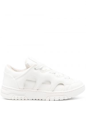 Sneakers di pelle Santha bianco