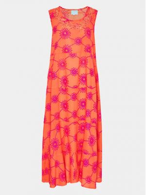 Priliehavé šaty Iconique oranžová