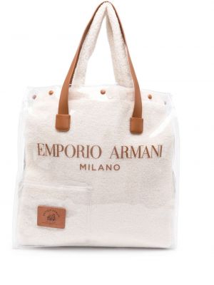Borsa shopper trasparente Emporio Armani