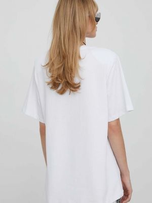 Koszulka bawełniana Rotate biała