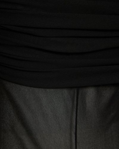 Body en jersey Saint Laurent noir